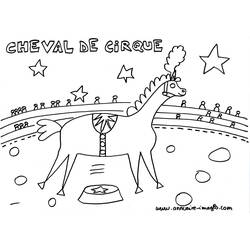 Dibujo para colorear: Animales de circo (Animales) #20950 - Dibujos para Colorear e Imprimir Gratis