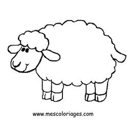 Dibujo para colorear: Animales de granja (Animales) #21453 - Dibujos para Colorear e Imprimir Gratis