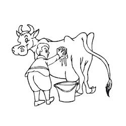 Dibujo para colorear: Animales de granja (Animales) #21557 - Dibujos para Colorear e Imprimir Gratis