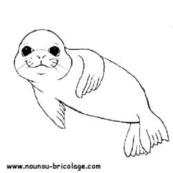 Dibujo para colorear: Animales marinos (Animales) #21994 - Dibujos para Colorear e Imprimir Gratis