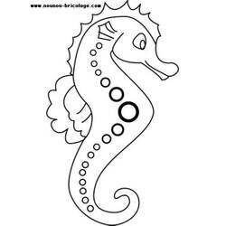 Dibujo para colorear: Animales marinos (Animales) #21995 - Dibujos para Colorear e Imprimir Gratis