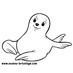 Dibujo para colorear: Animales marinos (Animales) #22005 - Dibujos para Colorear e Imprimir Gratis