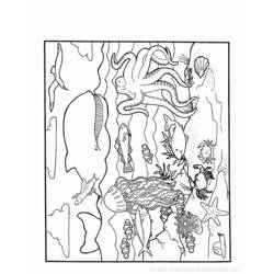 Dibujo para colorear: Animales marinos (Animales) #22024 - Dibujos para Colorear e Imprimir Gratis