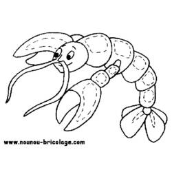 Dibujo para colorear: Animales marinos (Animales) #22080 - Dibujos para Colorear e Imprimir Gratis