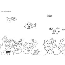 Dibujo para colorear: Animales marinos (Animales) #22119 - Dibujos para Colorear e Imprimir Gratis