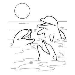 Dibujo para colorear: Animales marinos (Animales) #22191 - Dibujos para Colorear e Imprimir Gratis