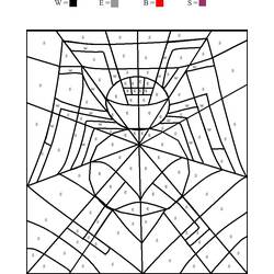 Dibujo para colorear: Araña (Animales) #658 - Dibujos para Colorear e Imprimir Gratis