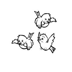 Dibujo para colorear: Aves (Animales) #11842 - Dibujos para Colorear e Imprimir Gratis