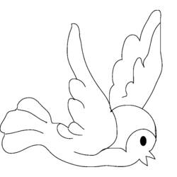 Dibujo para colorear: Aves (Animales) #11847 - Dibujos para Colorear e Imprimir Gratis