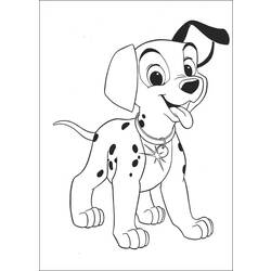 Dibujo para colorear: Cachorro (Animales) #2916 - Dibujos para Colorear e Imprimir Gratis