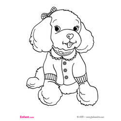 Dibujo para colorear: Cachorro (Animales) #2976 - Dibujos para Colorear e Imprimir Gratis