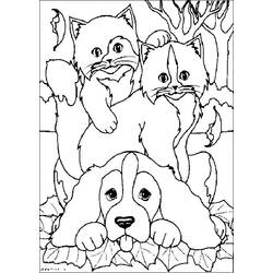 Dibujo para colorear: Cachorro (Animales) #2983 - Dibujos para Colorear e Imprimir Gratis