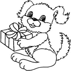 Dibujo para colorear: Cachorro (Animales) #3009 - Dibujos para Colorear e Imprimir Gratis