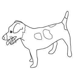 Dibujo para colorear: Cachorro (Animales) #3042 - Dibujos para Colorear e Imprimir Gratis