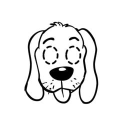 Dibujo para colorear: Cachorro (Animales) #3049 - Dibujos para Colorear e Imprimir Gratis