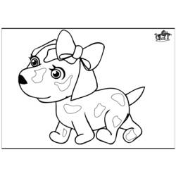 Dibujo para colorear: Cachorro (Animales) #3054 - Dibujos para Colorear e Imprimir Gratis