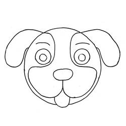Dibujo para colorear: Cachorro (Animales) #3086 - Dibujos para Colorear e Imprimir Gratis