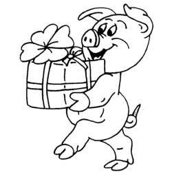 Dibujo para colorear: Cerdo (Animales) #3718 - Dibujos para Colorear e Imprimir Gratis