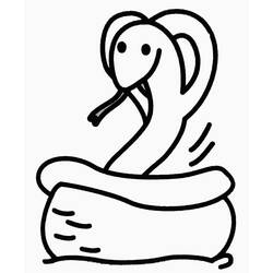 Dibujo para colorear: Cobra (Animales) #3253 - Dibujos para Colorear e Imprimir Gratis