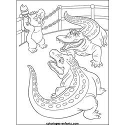 Dibujo para colorear: Cocodrilo (Animales) #4801 - Dibujos para Colorear e Imprimir Gratis