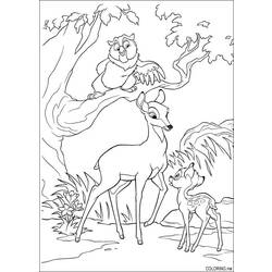 Dibujo para colorear: Coneja (Animales) #1094 - Dibujos para Colorear e Imprimir Gratis