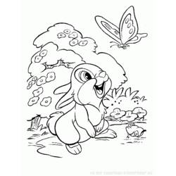 Dibujo para colorear: Conejo (Animales) #9592 - Dibujos para Colorear e Imprimir Gratis