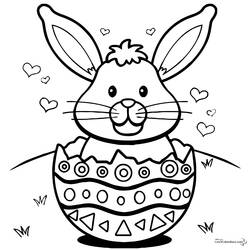 Dibujo para colorear: Conejo (Animales) #9630 - Dibujos para Colorear e Imprimir Gratis