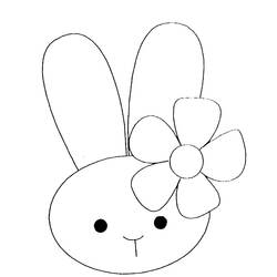 Dibujo para colorear: Conejo (Animales) #9644 - Dibujos para Colorear e Imprimir Gratis