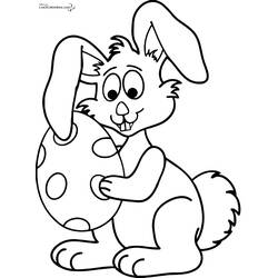 Dibujo para colorear: Conejo (Animales) #9688 - Dibujos para Colorear e Imprimir Gratis