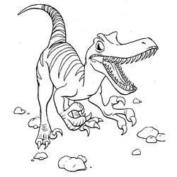 Dibujo para colorear: Dinosaurio (Animales) #5492 - Dibujos para Colorear e Imprimir Gratis