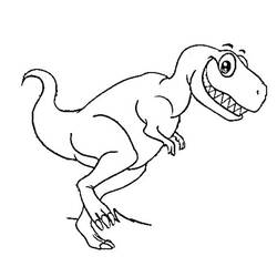 Dibujo para colorear: Dinosaurio (Animales) #5494 - Dibujos para Colorear e Imprimir Gratis