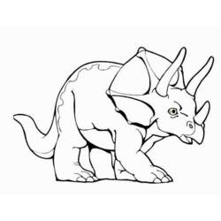 Dibujo para colorear: Dinosaurio (Animales) #5632 - Dibujos para Colorear e Imprimir Gratis