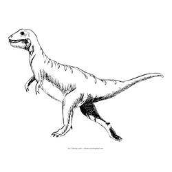 Dibujo para colorear: Dinosaurio (Animales) #5679 - Dibujos para Colorear e Imprimir Gratis