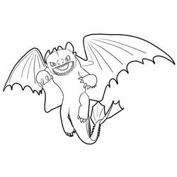Dibujo para colorear: Dragón (Animales) #5740 - Dibujos para Colorear e Imprimir Gratis