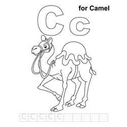 Dibujo para colorear: Dromedario (Animales) #6090 - Dibujos para Colorear e Imprimir Gratis