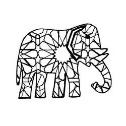 Dibujo para colorear: Elefante (Animales) #6344 - Dibujos para Colorear e Imprimir Gratis
