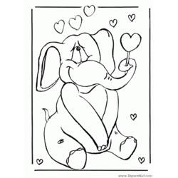 Dibujo para colorear: Elefante (Animales) #6445 - Dibujos para Colorear e Imprimir Gratis