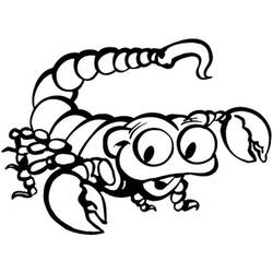 Dibujo para colorear: Escorpión (Animales) #14600 - Dibujos para Colorear e Imprimir Gratis
