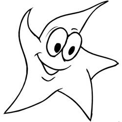 Dibujo para colorear: Estrella de mar (Animales) #6734 - Dibujos para Colorear e Imprimir Gratis