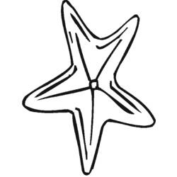 Dibujo para colorear: Estrella de mar (Animales) #6765 - Dibujos para Colorear e Imprimir Gratis