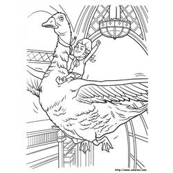 Dibujo para colorear: Ganso (Animales) #11695 - Dibujos para Colorear e Imprimir Gratis