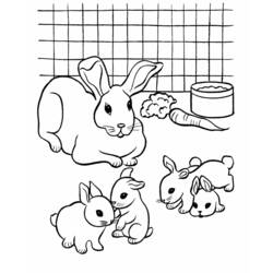 Dibujo para colorear: Hámster (Animales) #8072 - Dibujos para Colorear e Imprimir Gratis