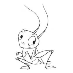 Dibujo para colorear: Hormiga (Animales) #6968 - Dibujos para Colorear e Imprimir Gratis