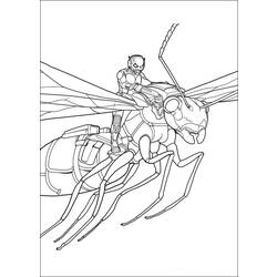 Dibujo para colorear: Hormiga (Animales) #6976 - Dibujos para Colorear e Imprimir Gratis