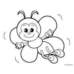 Dibujo para colorear: Hormiga (Animales) #7081 - Dibujos para Colorear e Imprimir Gratis