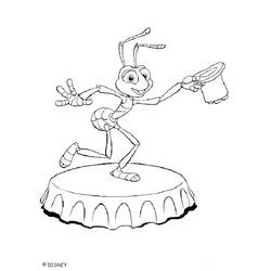 Dibujo para colorear: Hormiga (Animales) #7096 - Dibujos para Colorear e Imprimir Gratis
