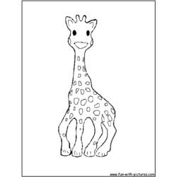 Dibujo para colorear: Jirafa (Animales) #7310 - Dibujos para Colorear e Imprimir Gratis