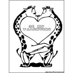 Dibujo para colorear: Jirafa (Animales) #7409 - Dibujos para Colorear e Imprimir Gratis