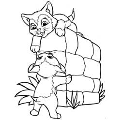 Dibujo para colorear: Kitten (Animales) #18100 - Dibujos para Colorear e Imprimir Gratis