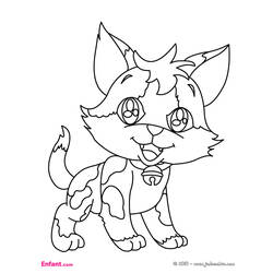Dibujo para colorear: Kitten (Animales) #18149 - Dibujos para Colorear e Imprimir Gratis